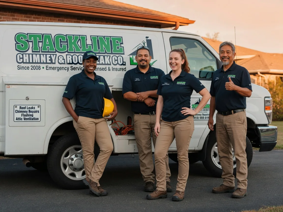 Chimney flashing repair company in Williamsburg, IA